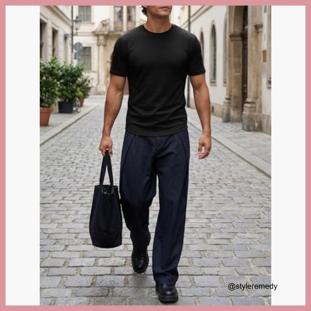 Polyester Elastane Stretch Ribbed T-Shirt Athleti… - image 4